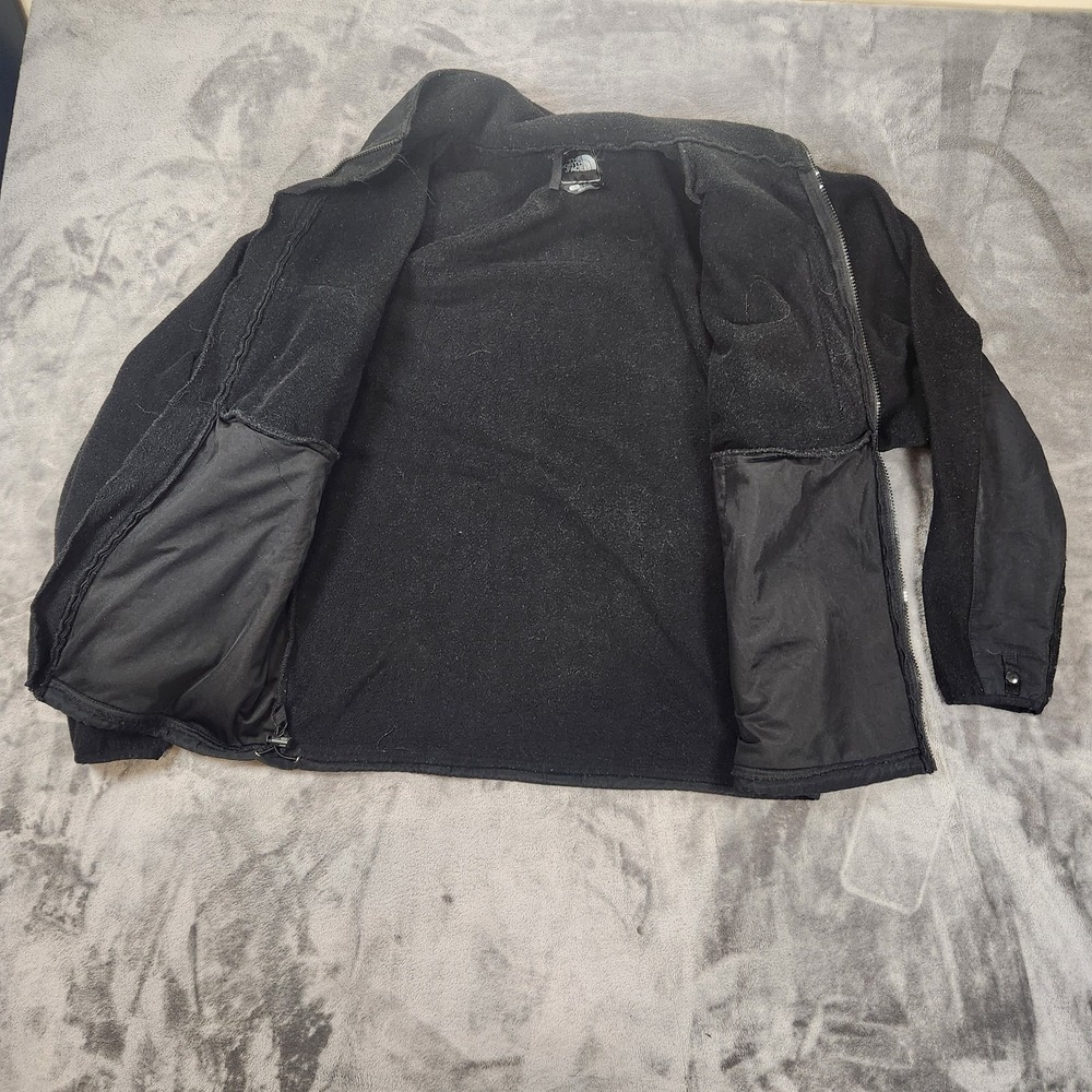 The North Face Jacket Mens XL Black Denali Fleece Full‎ Zip Polartec Gorpcore - Picture 3 of 11